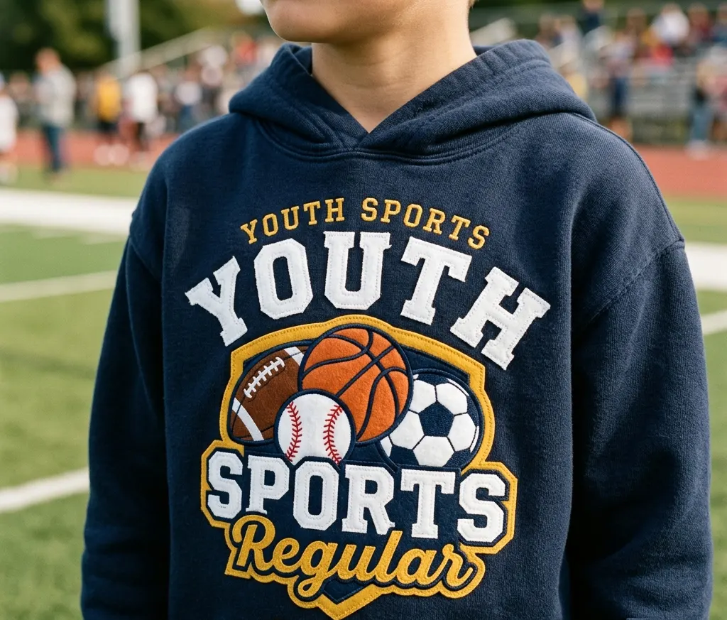 Youth Sports — Applique Design